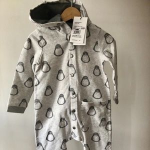 Bellybutton Baby Romper with Penguin Prints